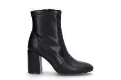 BLACK Boots & Stövlar > Ankelboots med stretch Svart