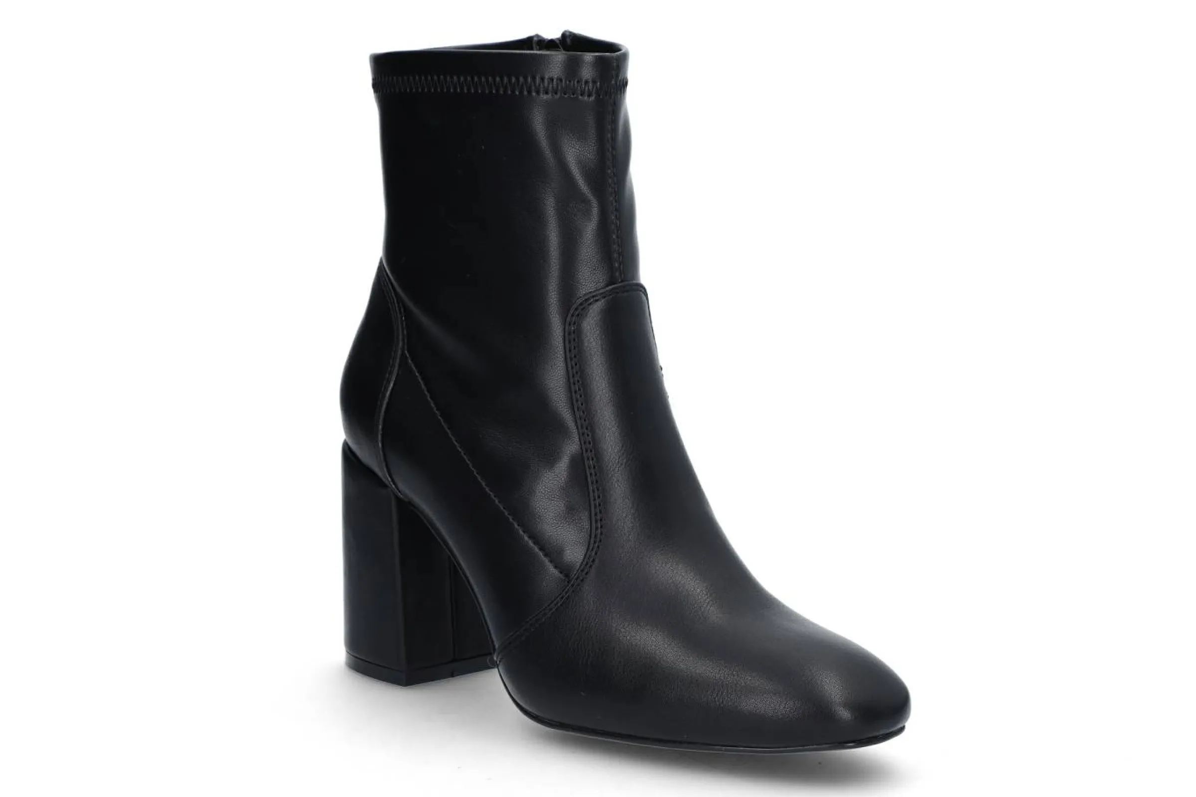 BLACK Boots & Stövlar > Ankelboots med stretch Svart