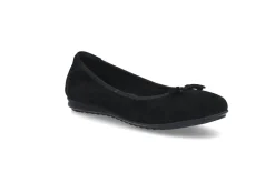 SOFTWALK Ballerina > Ballerinasko i läder Svart