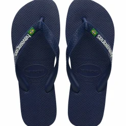 HAVAIANAS Sandaler & Slip In-Skor > Barn Brasilien-logotyp Mörkblå
