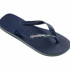 HAVAIANAS Sandaler & Slip In-Skor > Barn Brasilien-logotyp Mörkblå