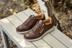 SOFTWALK Sneakers|Fritidsskor > Bekväm snörsko Brun