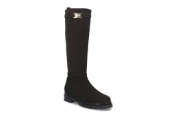 STOCKHOLM DESIGN GROUP Boots & Stövlar > Eleganta höga läderstövletter Brun