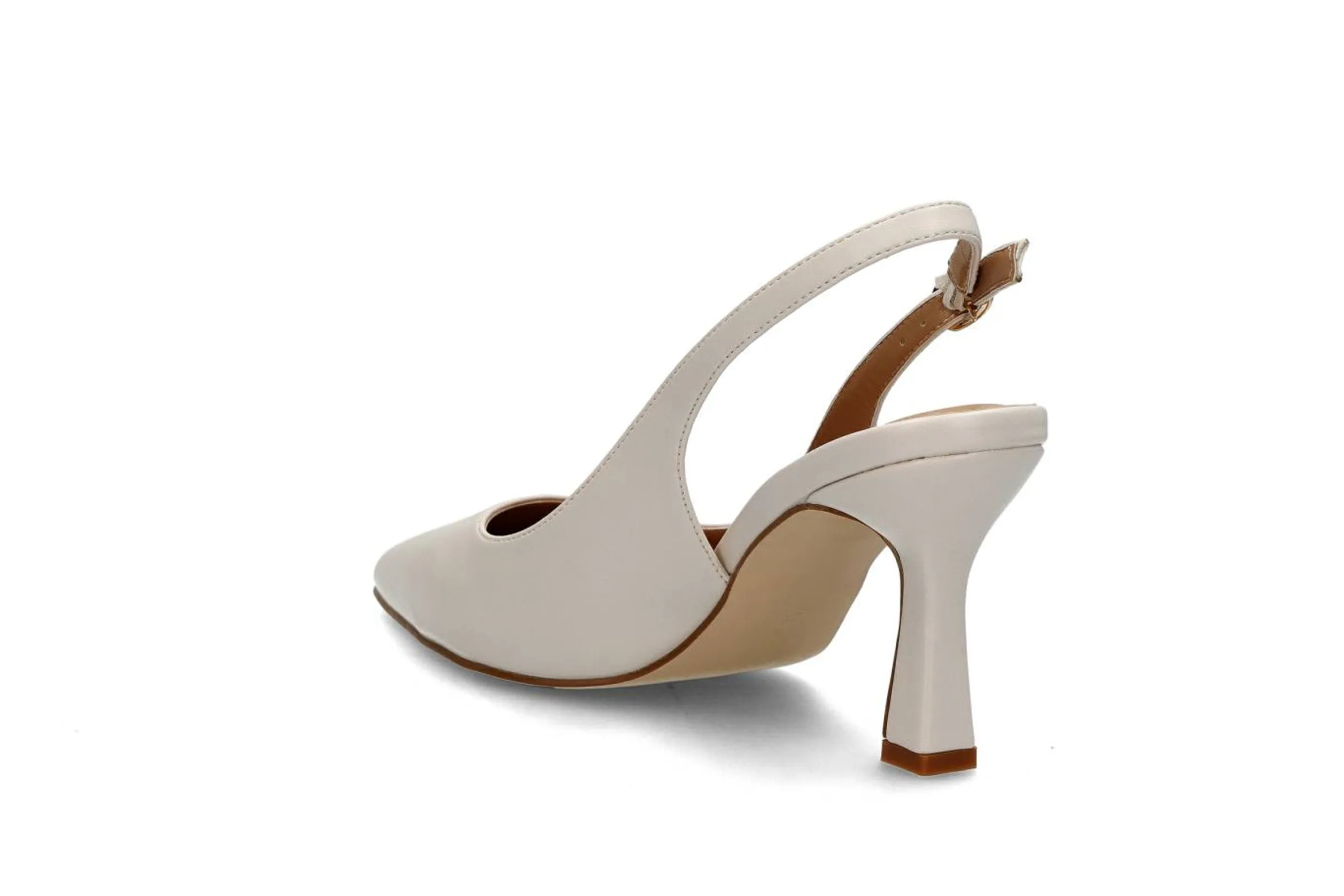 EDIT Pumps & Finskor > Eleganta slingbackpumps Beige
