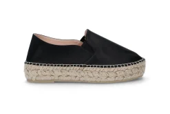 STOCKHOLM DESIGN GROUP Sommarskor > Espadrill i läder Svart