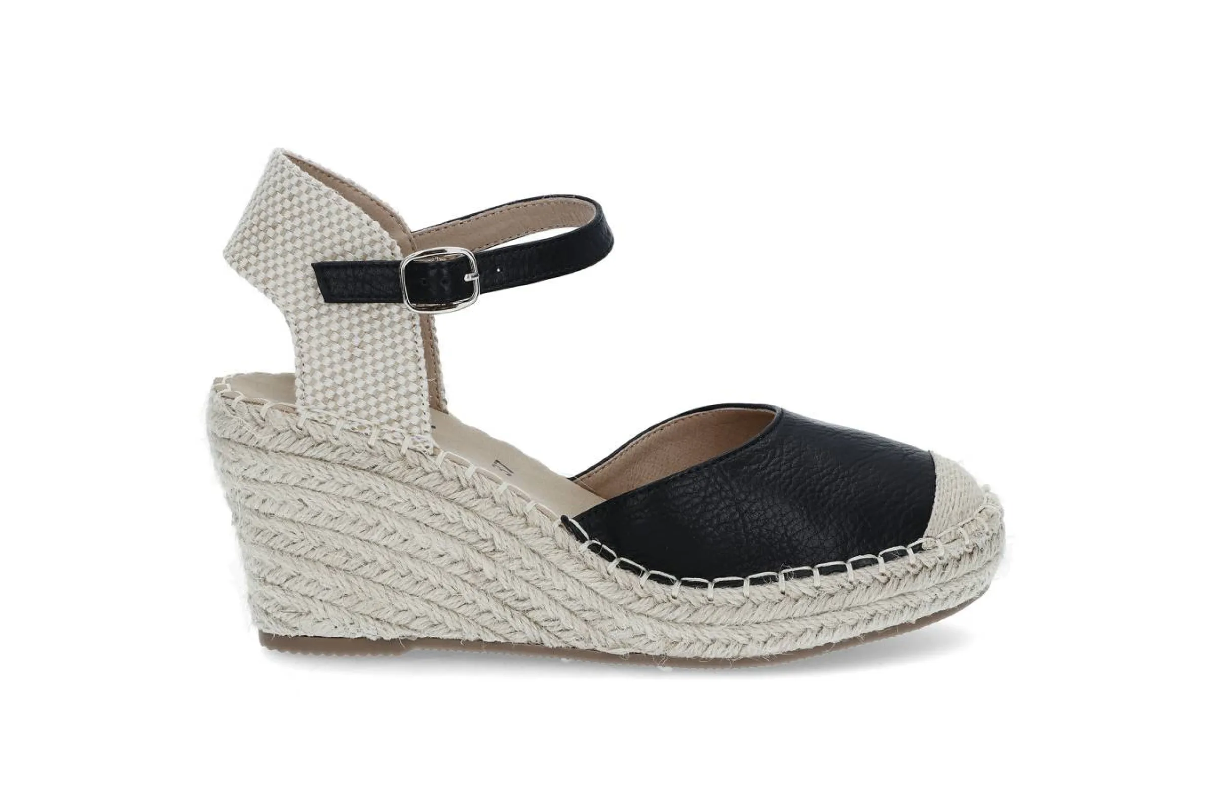 EDIT Sommarskor > Espadrillsandal Svart
