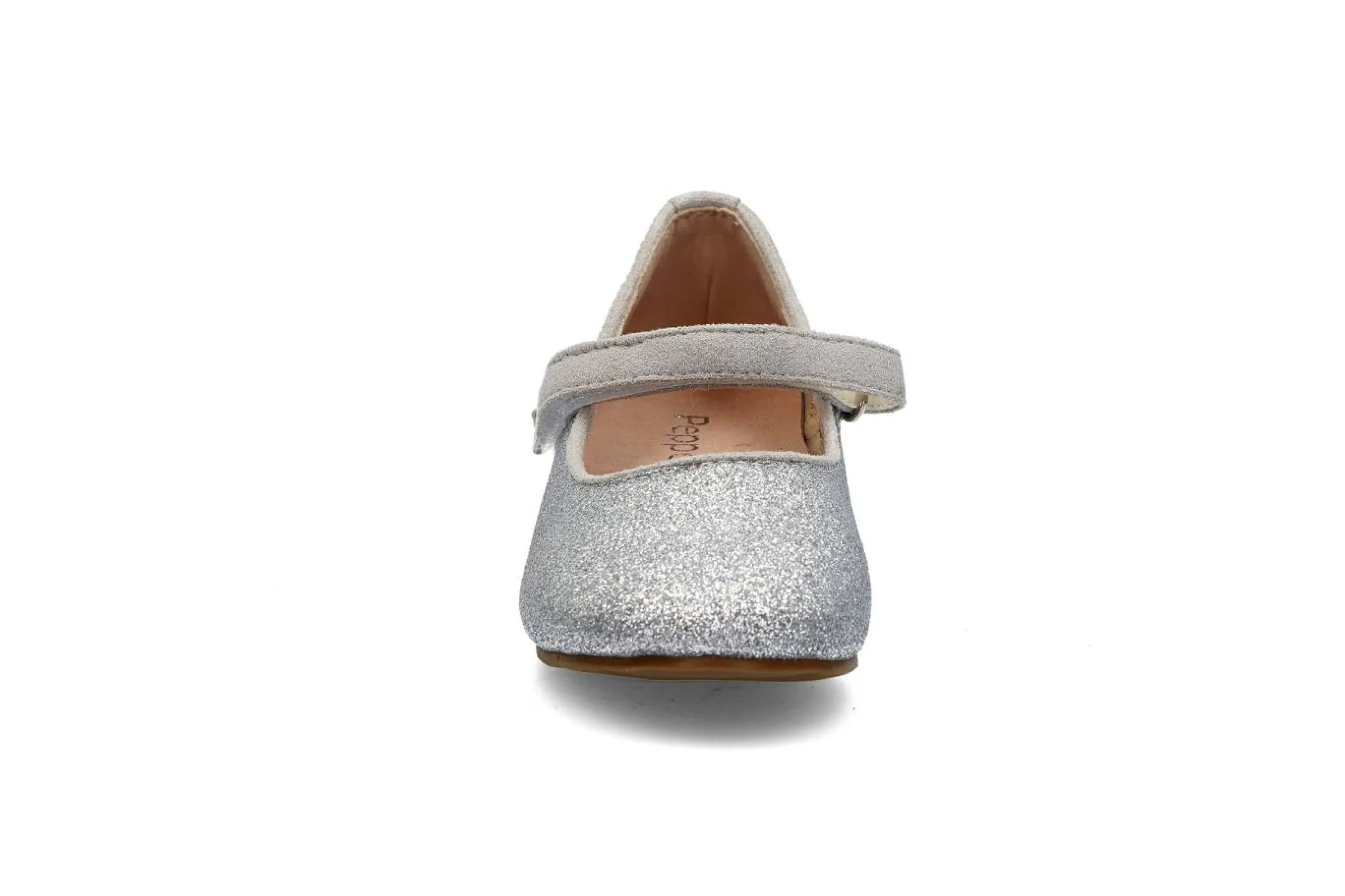 PEPPER Finskor|Finskor > Glitter pennskor Silver