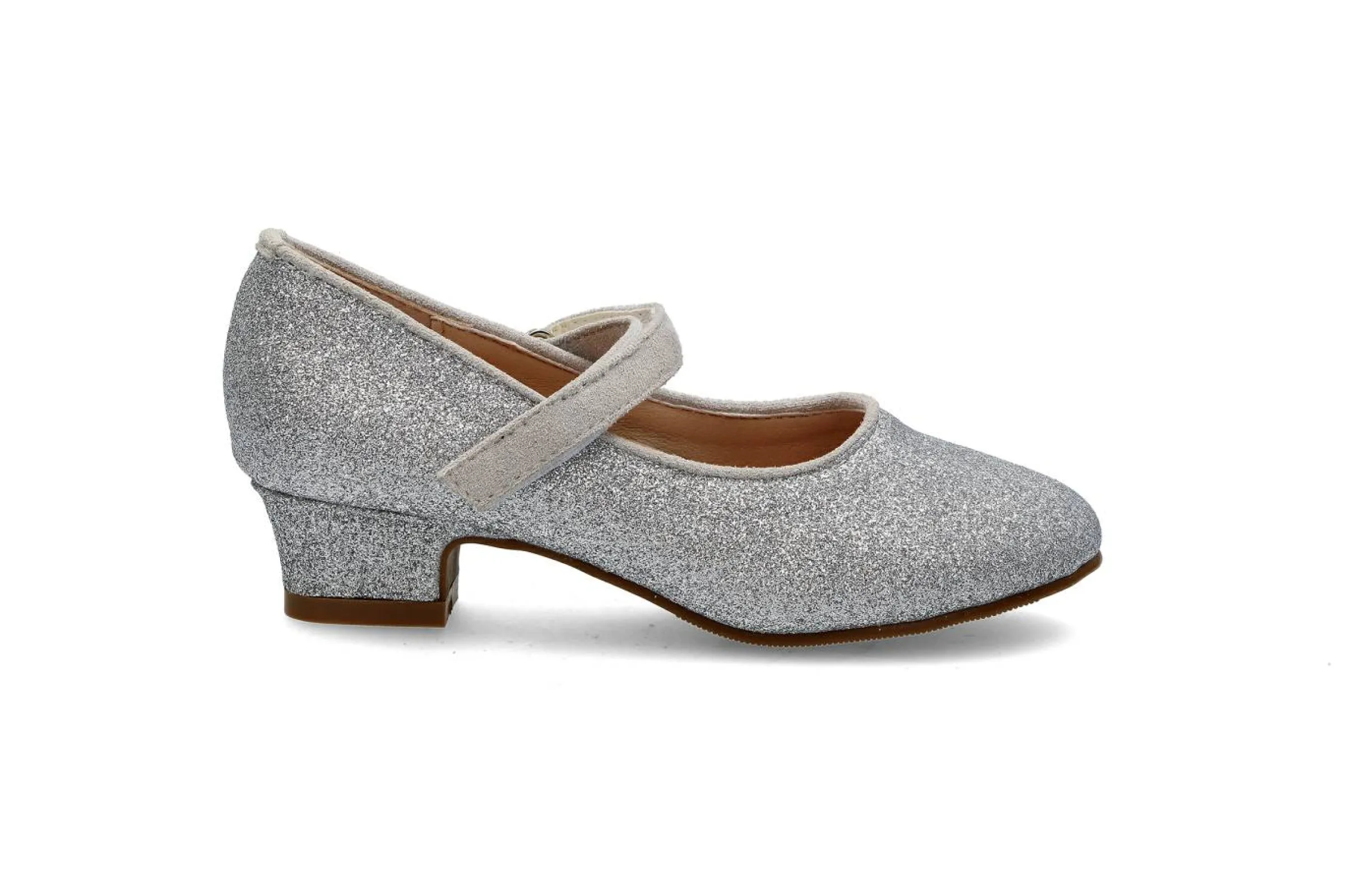 PEPPER Finskor|Finskor > Glitter pennskor Silver