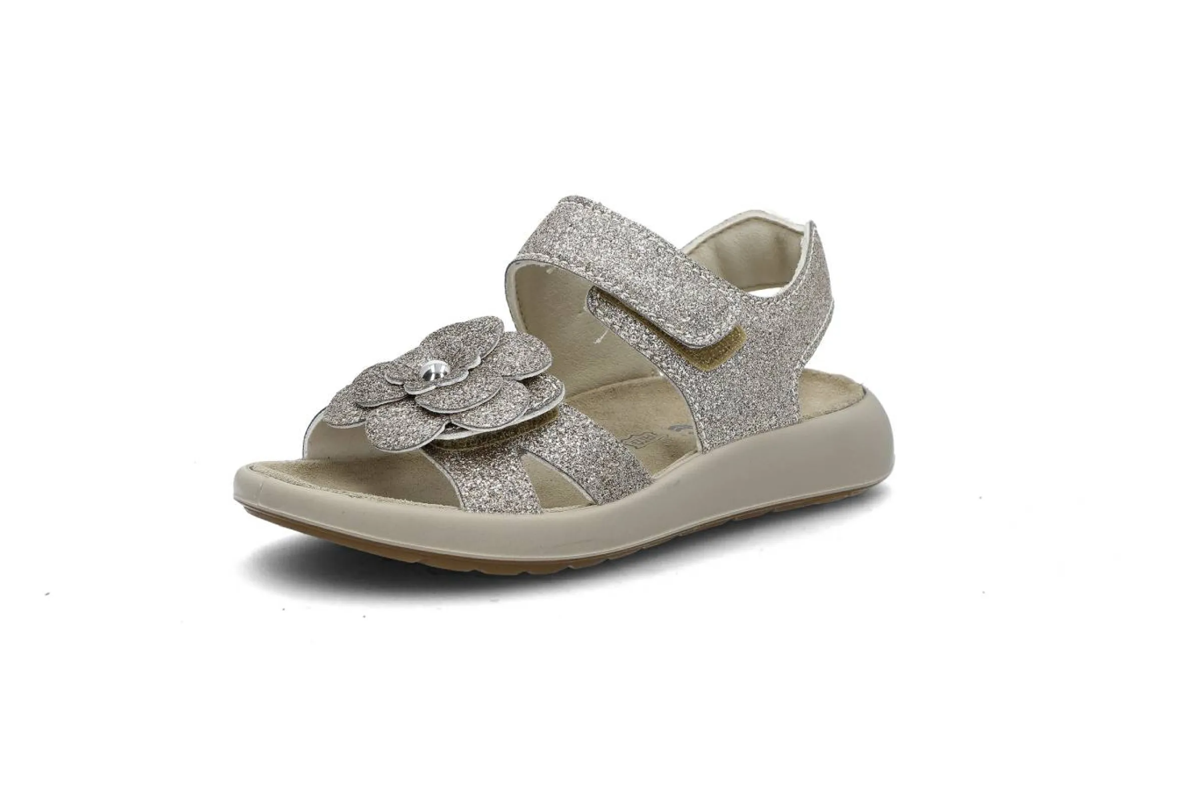 PEPPER Sandaler & Slip In-Skor|Sandaler & Slip In-Skor > Glittrande sandal Grå