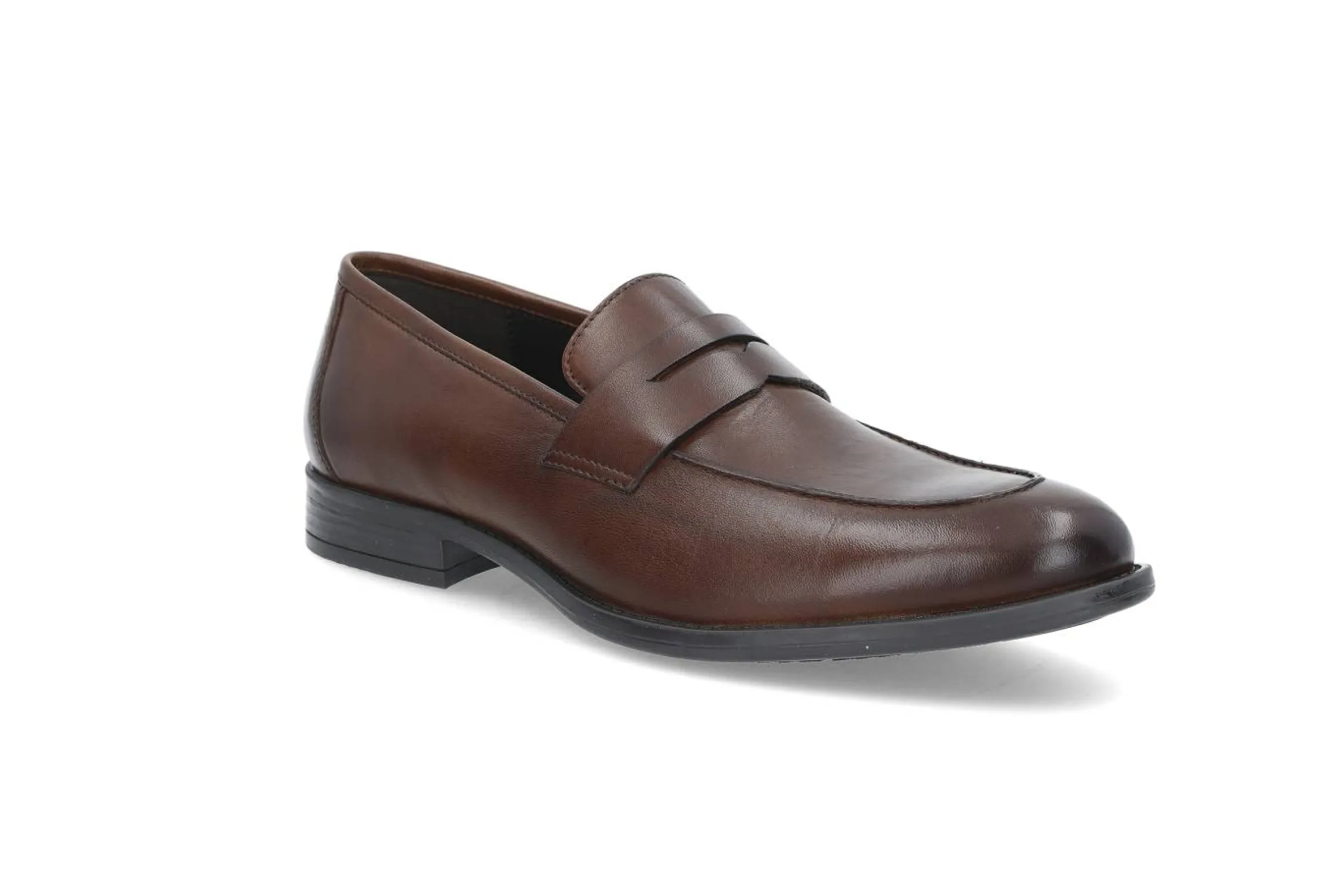 JOHN WESTBURY Mockasiner & Loafers|Finskor & Kostymskor > 2617 COGNAC Brun
