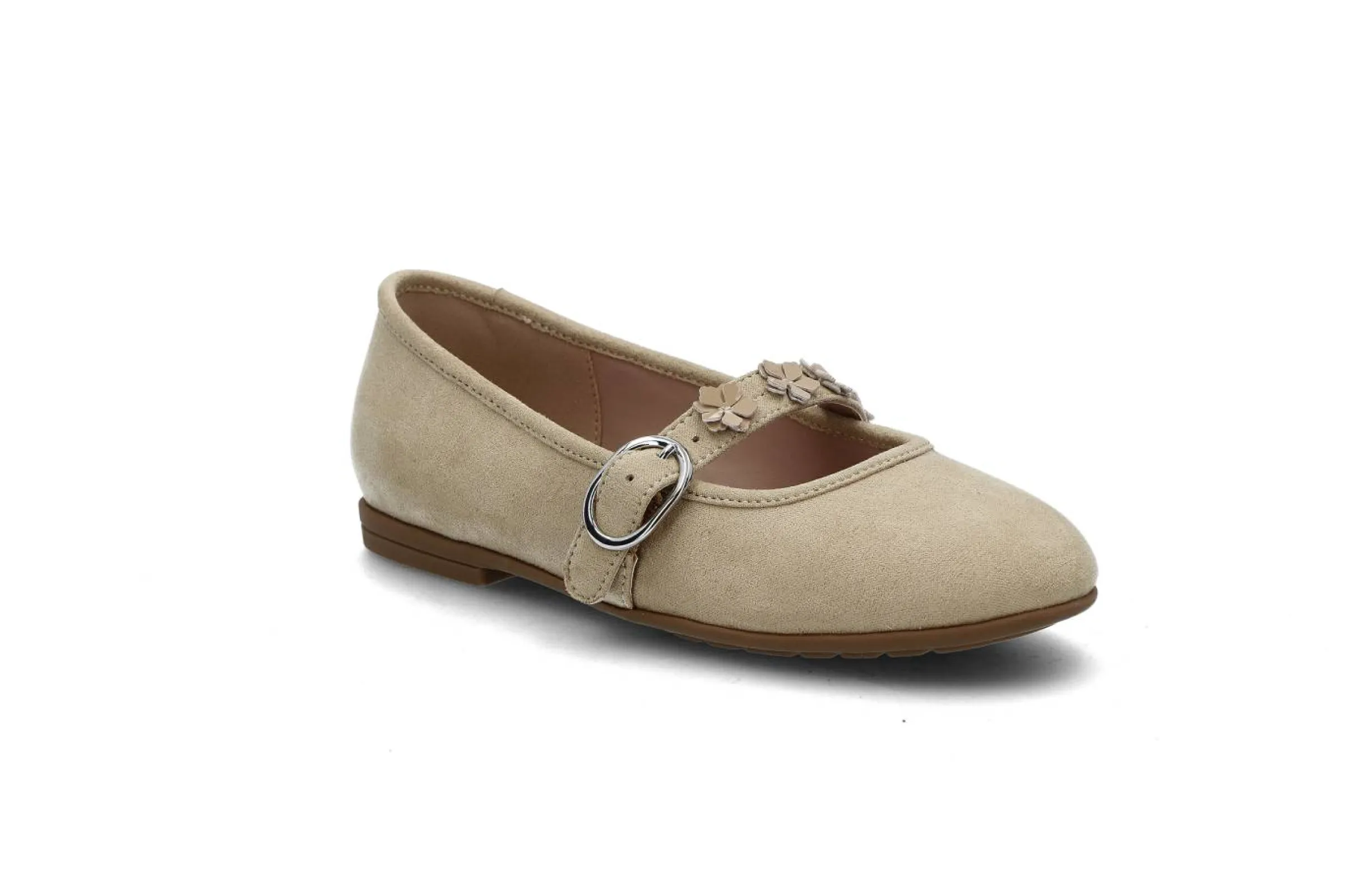 PEPPER Finskor|Finskor > Justerbar ballerina Beige