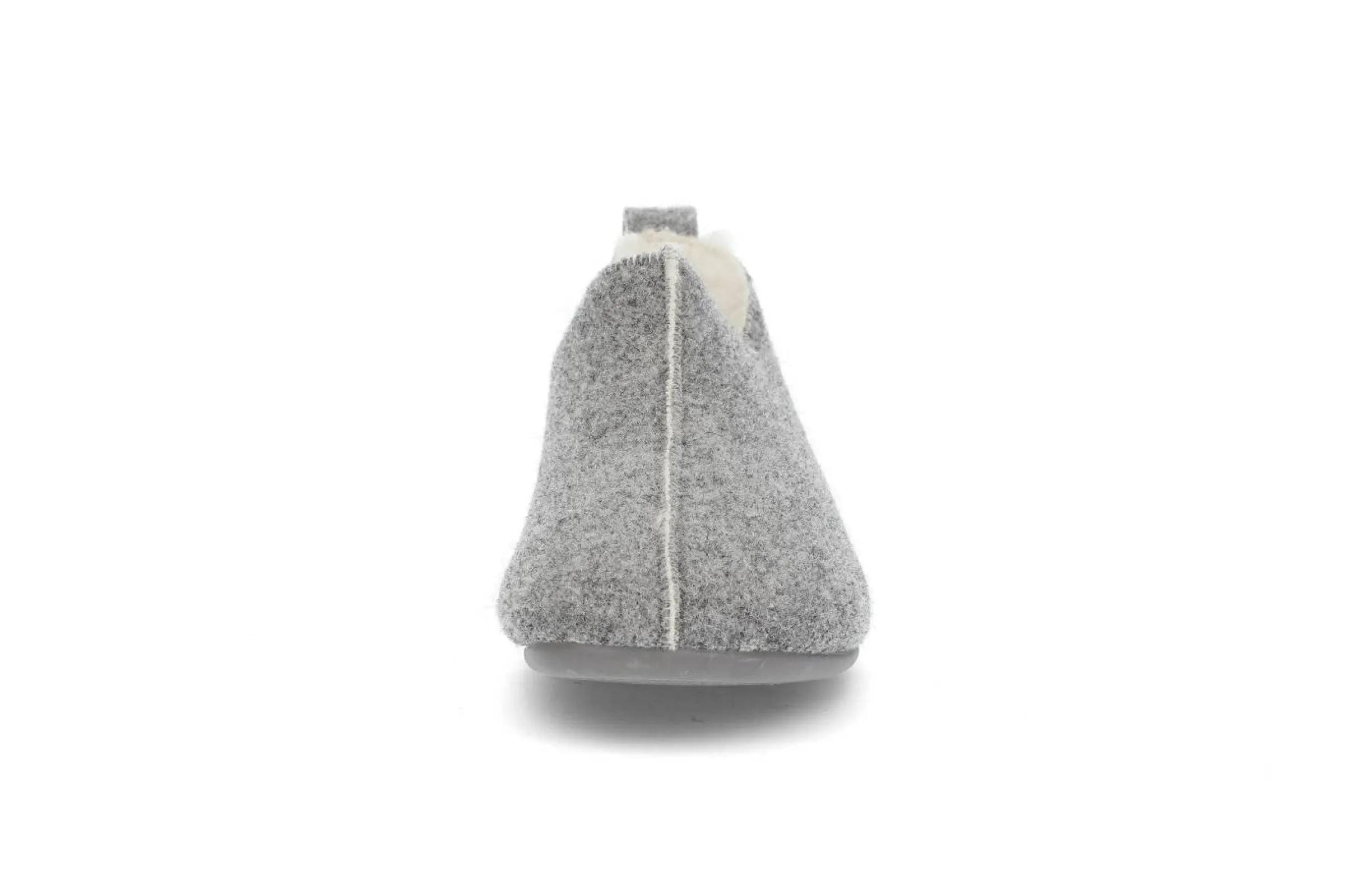 FACE THE WINTER Tofflor > Lätt ulltoffel Grå