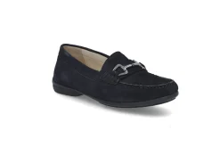 SOFTWALK Loafers > Mokassin i mockaskinn Blå