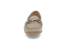 SOFTWALK Loafers > Mokassin i mockaskinn Beige