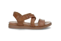SOFTWALK Sandaler & Flip-Flops > Sandal i mjukt skinn Brun