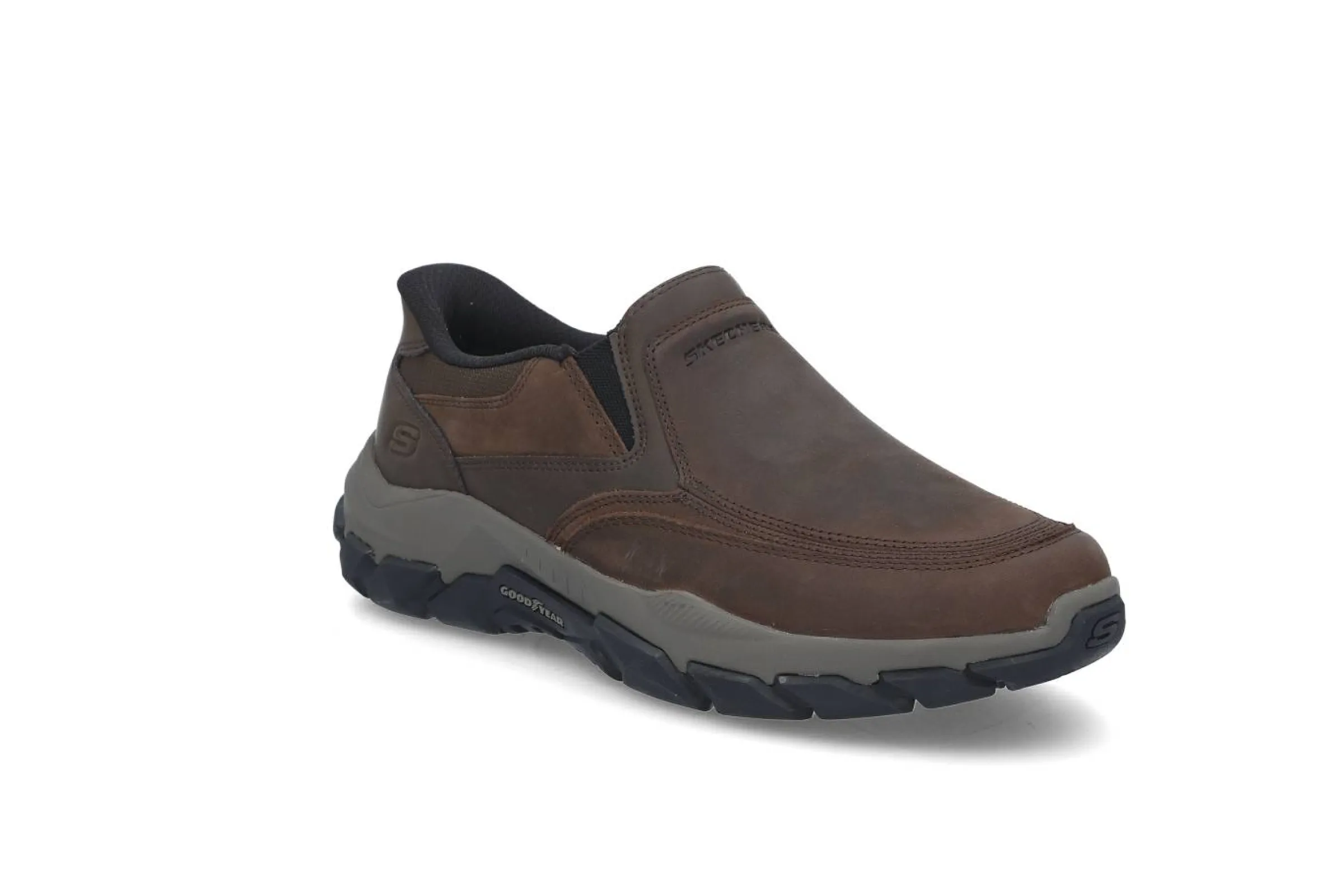 SKECHERS Mockasiner & Loafers|Fritidsskor > SANTORO - ARCHAIC Brun