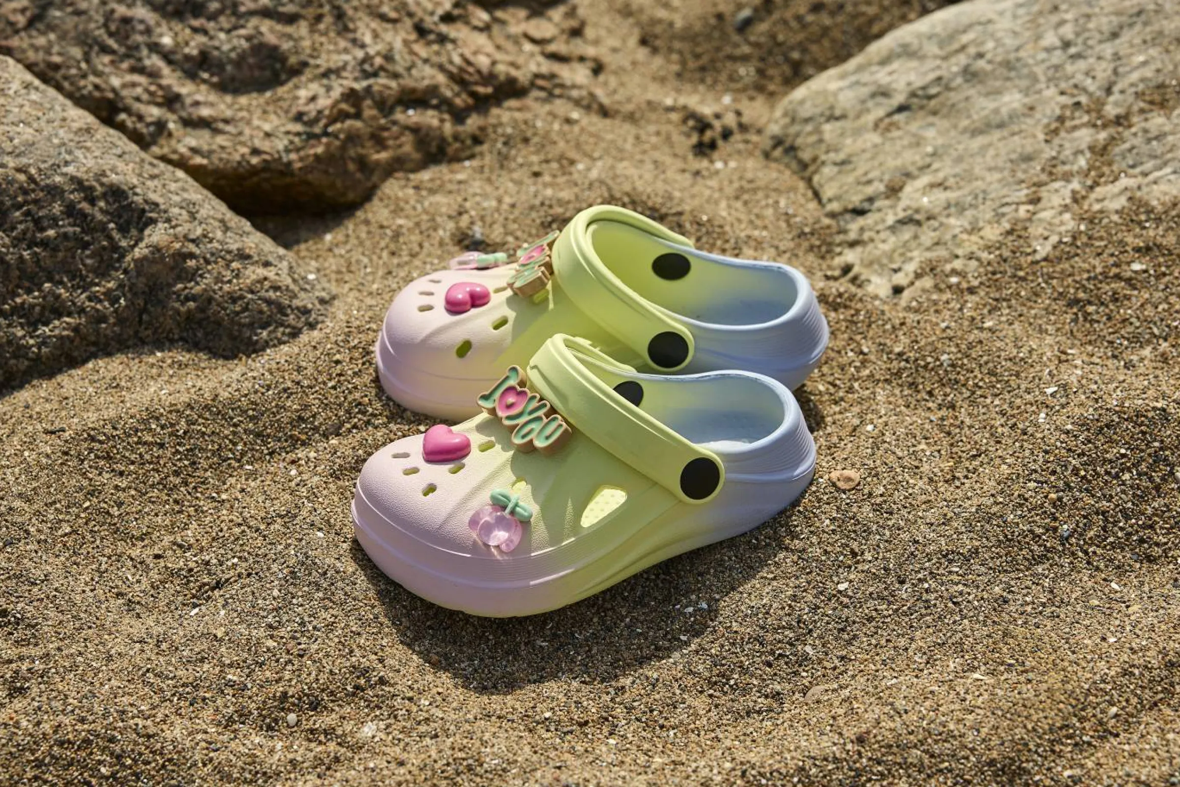 PONNY Tofflor|Sandaler & Slip In-Skor > Söta sommarskor Flerfärgad