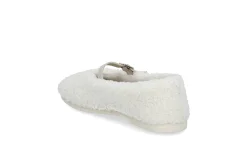 STOCKHOLM DESIGN GROUP Ballerina > Varm och mjuk ballerinatoffel Vit