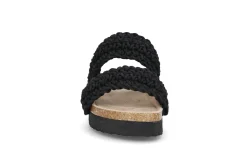 BLACK Sandaler & Flip-Flops > Virkad fotbäddssandal Svart