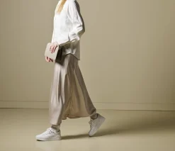 STOCKHOLM DESIGN GROUP Sneakers > a lädersneakers med platå Vit